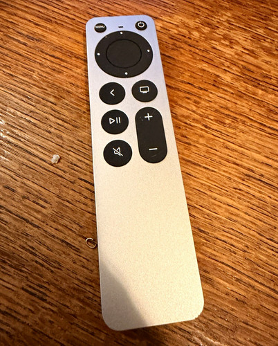 Apple silver wireless remote - apple,